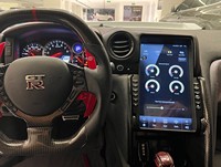 Navegación GPS para coche Android con pantalla Vertical de 13,6 pulgadas con CarPlay para Nissan GTR, reproductor Multimedia estéreo con Radio para coche Android