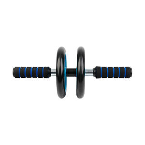 Conozca el Ab Wheel, un equipo de fitness para el hogar para entrenar abdominales, rueda para abdominales, rueda doble para abdominales. - Product Image 5