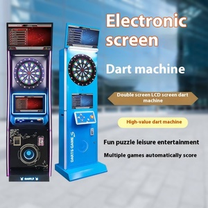 Coin Operated <b>Electronic</b> Dart Machine Commercial Soft Tip Dartboard <b>Game</b> Cabinet Interactive Entertainment Arcade Equipment - Product Image 2