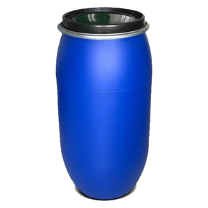 नए डिजाइन 55 गैलन ड्रम लॉक के साथ बोल्ट ब्लू बैरल खाद्य ग्रेड बाल्टी hdpe प्लास्टिक 200 लीटर बैरल - Product Image 3