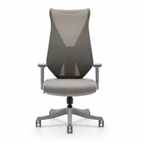 Chaise de bureau ergonomique pivotante haut de gamme, design contemporain, plusieurs couleurs au choix, dossier en maille respirante, coussin moelleux, pour l'école, la maison ou le bureau.