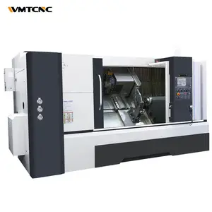 Centro de torneado y fresado CNC SWL650/2000 torno de torreta CNC de 3 ejes con motor de rodamiento PLC 220V