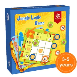 Children der Educational Desktop Toy Board Game Jungle Logic Game