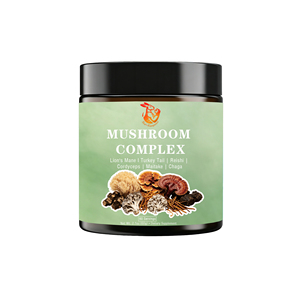 Polvo de Complejo de Hongos de Alta Calidad OEM, Melena de León, Reishi, Cordyceps, Apoya la Energía Cerebral y la Salud Inmunológica - Product Image 1