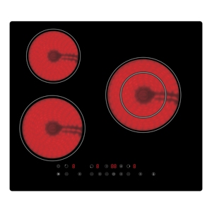 5300w capteur tactile 3 brûleurs en céramique <span class=keywords><strong>plaque</strong></span> <span class=keywords><strong>de</strong></span> <span class=keywords><strong>cuisson</strong></span>/Salut Lumière cuisinière/infrarouge cuisinière modèle ALP-H60353C1 - Product Image 3