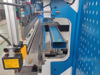 Presse plieuse hydraulique CNC entièrement automatique 3+1 axes avec système de commande DA52S, pompe, machine à plier l'acier au carbone pour tôles métalliques