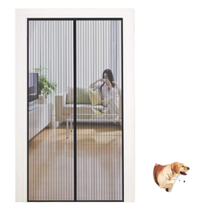 Cortina Mosquitera Magnética de Tela 100% Poliéster, Moderna y Fácil de Instalar, Anti-mosquitos para Bebés y Niños, Anti-moscas - Product Image 2