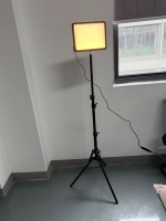 Kit d'éclairage photo portable étanche avec panneau lumineux plat 280 LED de 10 et 12 pouces, 3 modes de lumière (2800-7000K), trépied et alimentation USB