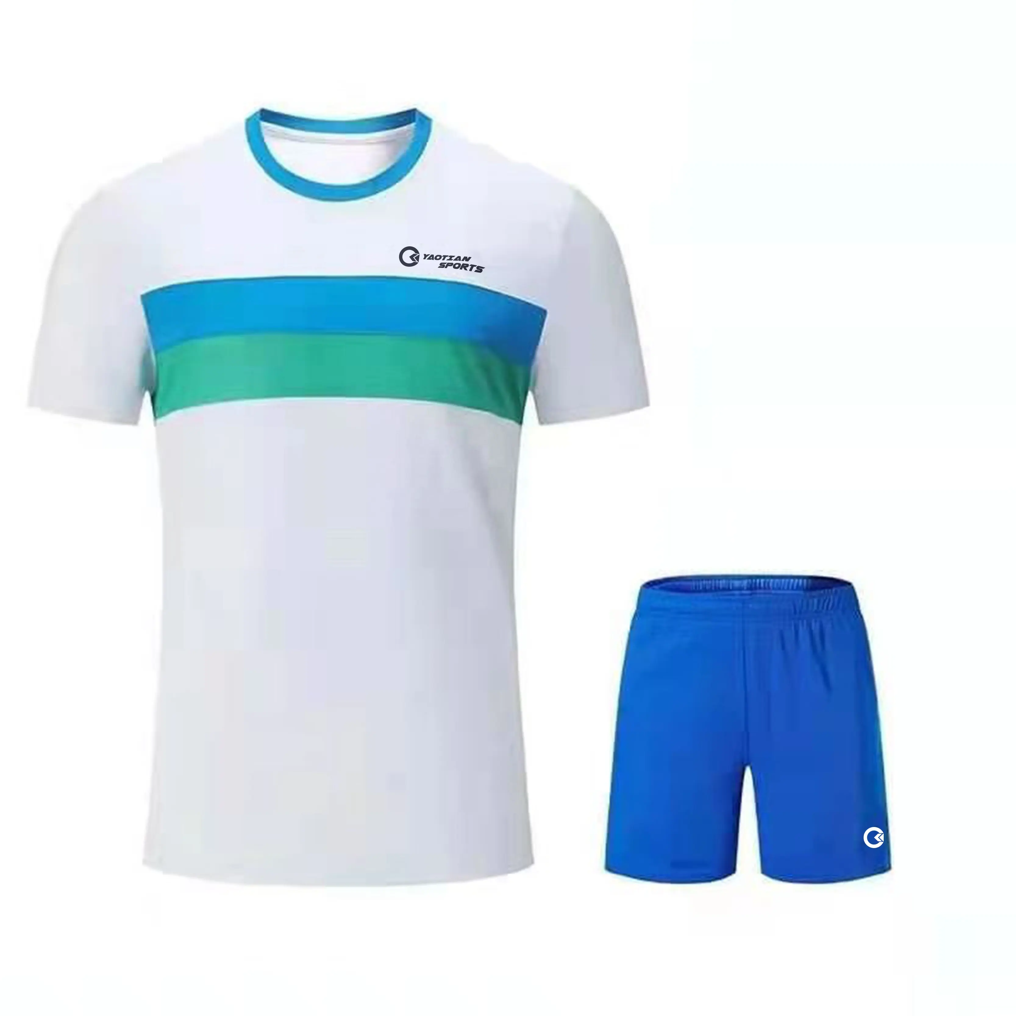 Hot sale stylish and breathable Badminton Sportswear suit for sports men.