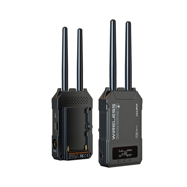 LILLIPUT wireless video transmitter 500ft 80ms low latency with SDI HDMI USB power for wireless transmission system broadcast