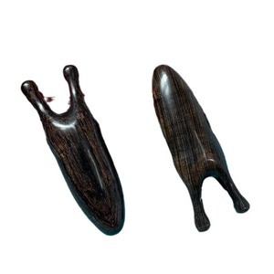 Masseur facial en bois de santal 10-15 cm, grattoir pour le pont nasal, peigne de massage en bois pour le soin du visage et des yeux - Product Image 5