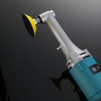 Meuleuse d'angle électrique sans fil portative 600W à vitesse variable avec interrupteur coulissant pour polissage et ponçage, garantie 1 an