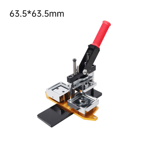 En gros 63.5*63.5mm Forme Carrée Réfrigérateur Aimant Fabricant Aimant Bouton Badge Faisant La Machine 1000 Ensembles Matériaux - Product Image 3