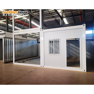 Casa Contenedor Prefabricada <span class=keywords><strong>de</strong></span> 20 Pies, <span class=keywords><strong>de</strong></span> Montaje Rápido, para Zonas <span class=keywords><strong>de</strong></span> Vivienda en Obras <span class=keywords><strong>de</strong></span> Construcción y <span class=keywords><strong>Locales</strong></span> Comerciales - Product Image 1