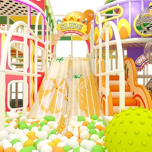 Labirinto infantil, área de recreação macia para crianças, equipamento de playground interno, peças sobressalentes para brincar, playground para crianças