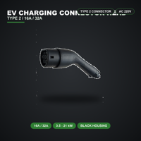 Connecteur de charge pour véhicule électrique Type 2 16A/32A Prise EV