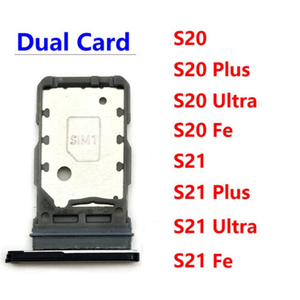 Plateau de carte <span class=keywords><strong>SIM</strong></span> OEM remplaçable pour Samsung <span class=keywords><strong>Galaxy</strong></span> S21 S20 Plus Ultra téléphone portable double emplacement pour carte <span class=keywords><strong>SIM</strong></span> plateau de carte - Product Image 2