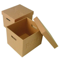 Caja de Almacenamiento de Papel Portátil Personalizada con Tapa y Base, Diseño con Asa para Organización de Archivos y Documentos de Oficina