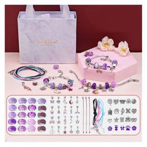Kit de Bijoux DIY en Gros Perles en Acier Inoxydable Boîte à Bijoux Double Couche Livraison Gratuite - Fournitures en Vrac pour la Fabrication de Bijoux et Jouets - Product Image 6