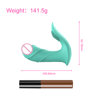 AIアプリ制御デュアルモーターバイブレーター<span class=keywords><strong>G</strong></span>スポットクリトリス刺激USB充電式IPx6防水無潤滑10周波数 - Product Image 5