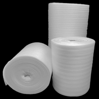 Feuille de coussin de protection souple personnalisée Matériau d'emballage blanc Rouleau de feuille de mousse EPE