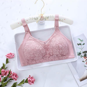 Sous-vêtements pour femmes, petites poitrines, rassemblées, anti-affaissement, bonnets en coton fin, lingerie sexy, soutien-gorge sans armature - Product Image 3