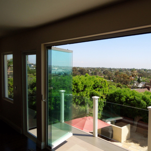 Không khung accordion trượt kính Rèm gấp nội thất phân vùng tường - Product Image 2