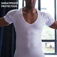 Le coussin anti-transpiration empêche les taches jaunes d'anti-transpirant et de déodorant de décolorer vos chemises, sous-vêtement anti-transpiration, t-shirt