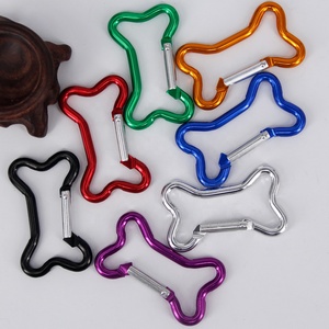 Mosquetón <span class=keywords><strong>de</strong></span> Aluminio con Forma <span class=keywords><strong>de</strong></span> Hueso <span class=keywords><strong>de</strong></span> Perro y Logotipo Personalizado, Clip Metálico para Llavero con Gancho <span class=keywords><strong>de</strong></span> Resorte para Promociones <span class=keywords><strong>de</strong></span> Eventos - Product Image 4