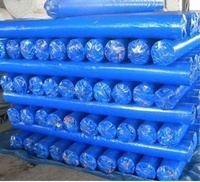Rouleau de bâche PE en gros, tissu enduit de polyéthylène avec service de découpe, tailles personnalisées pour la fabrication