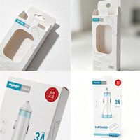Boîte d'emballage personnalisée pour câble de données Type-C, étui fantaisie pour téléphone portable, boîte en papier, emballage pour chargeur de voiture