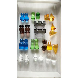 مكعبات بناء أكريليك بتصميم مخصص، مكعبات بناء أكريليك صغيرة وملونة للأطفال للتعليم - Product Image 6