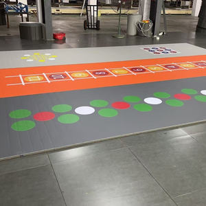 6FT XPE Foam Gym Exercise Roll Mat Boxe <span class=keywords><strong>Fitness</strong></span> Tapis de Sol et Yoga Roll Mat pour Anneaux de Boxe, Idéal pour la Formation et la Sécurité - Product Image 6