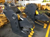 MONDE Pulvérisateur Rotatif Hydraulique Super Puissant avec Dents Remplaçables pour Excavatrice de 8 à 60 Tonnes