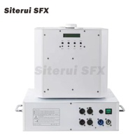 SITERUI SFX boîtier blanc feu froid Sparkler Machine 1300W DMX contrôle rotatif étincelle froide machine pour la scène de mariage effetc