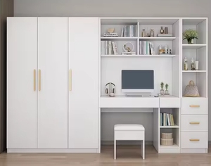 Muebles de Dormitorio Modernos de Madera, Armario Vestidor con Espejo, Armario de Dormitorio con Espejo, Armario de Madera Maciza - Product Image 5