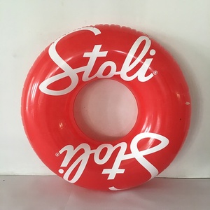 Tabung pelampung renang tiup merah raksasa 120 cm - Product Image 5