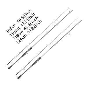 Caña de Pescar ECOODA Original de Fábrica para Carpa, Lubina, Trucha y Tiburón con Anillas <span class=keywords><strong>Fuji</strong></span> <span class=keywords><strong>Sic</strong></span> y O-Ring, Mango de Eva - Product Image 1