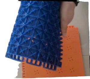 Kit <span class=keywords><strong>de</strong></span> terrain <span class=keywords><strong>de</strong></span> <span class=keywords><strong>basket</strong></span>-ball 20'x 25' pour terrain à domicile, couleur : bleu marine, possibilité <span class=keywords><strong>de</strong></span> dessiner des lignes et des logos - Product Image 2