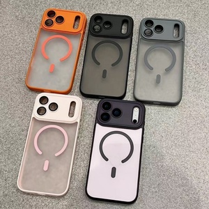 Funda para iPhone 17, 17 Pro, 17 Pro Max, con Sensación de Piel, Magnética, Mate, para iPhone 16 - Product Image 3