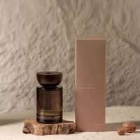 Venta al por mayor personalizada: Difusor de varillas de lujo, botella de aceite esencial natural para aromaterapia, fragancia sin alcohol de larga duración.