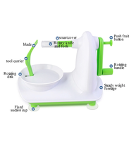 Hand Fruit Peeling Machine Handleiding Goedkope Apple Peeler Corer Slicer Groente Aardappel Fruit Dunschiller