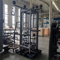 Ensemble d'équipement d'entraînement complet Commercial Smith Machine multifonctionnel portique Fitness maison Squat banc presse combinaison