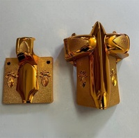 Modèle 2 #   (Ensemble étoile) Fournitures funéraires : Coin de cercueil en plastique pour la décoration de cercueil, quincaillerie funéraire en PP et ABS