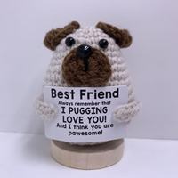 Nouvel Arrivage : Peluches Thème Animaux à Énergie Positive – Pingouin, Panda Tricoté Main, Vache des Highlands Créative, Sportive, Quatre Pattes
