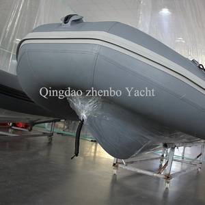 A buon mercato laghi e fiumi Float tubo di alluminio rigido gonfiabile nervatura profondo-v barca - Product Image 4