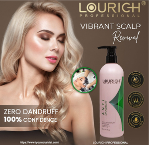 Champú Anticaspa Profesional LOURICH, Alivio del Picor, Limpieza Profunda del Cuero Cabelludo, Champú Antiescalas, Venta al por Mayor para Salones, Marca Privada OEM - Product Image 2