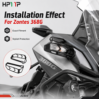 Protection de clignotant en maille pour moto Zontes 368G – Kit d'accessoires et de pièces pour grille de lampe indicatrice