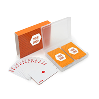 Cartes de poker personnalisées, durables, de haute qualité et bon marché, impression de logo, cartes à jouer en PVC, laminage brillant, impression offset CMYK 4 couleurs