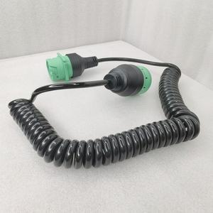 J// TYPE2 9-Pin Adapter kabel Harness melingkar pria/wanita pegas kawat Harness - Product Image 6